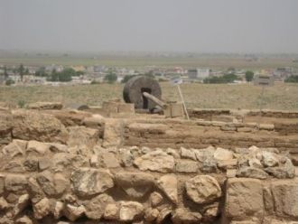 Развалины крепости в Харране.