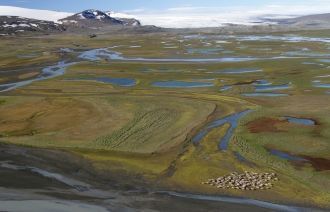 Уникальный ландшафт национального парка 