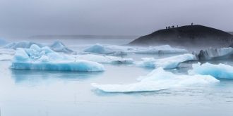 Ледниковая лагуна Йокурсарлон в парке Ва