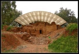 Тель Дан, древняя арка.