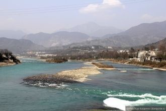 Вот такую мощную реку  2000 лет назад ук