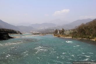 Река Миньцзян.