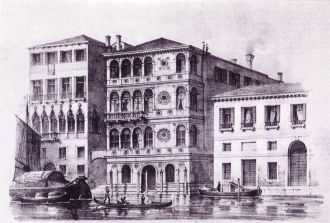 Дворец Ка' Дарио - один из самых красивы