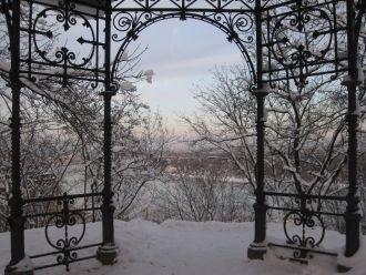 В 1863 году, очарованный красотами, откр