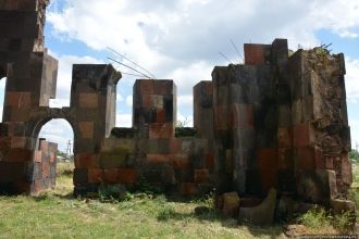 Руины Талинской Святой Катогике.