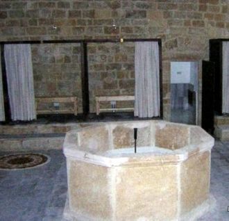 Бани были построены на месте, где некогд