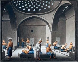 Неизвестный греческий художник. Хаммам, 