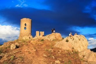 Крепость помогала генуэзцам безопасно ве