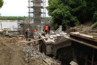 Реконструкция Колонны Магдебургского пра