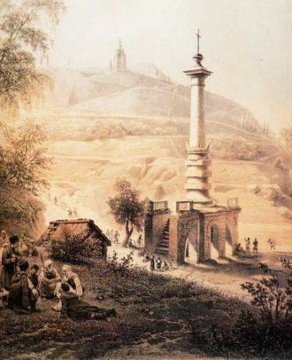 Существует легенда, что на том месте, гд