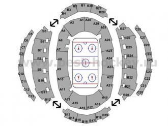 Схема Глобен-Арены.