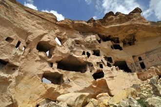В начале нашей эры пещеры Каппадокии ста