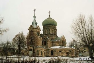 Церковь Святого Александра Невского зимо