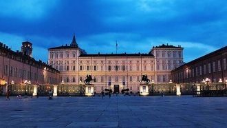 Королевскому дворцу в Турине удалось сох