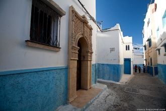 Внутри же – вполне мирная жилая территор