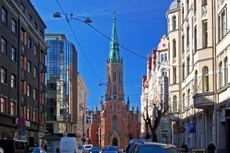 В 1813 году на этом месте была разбита н