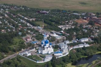 Московский митрополит Петр совершал здес