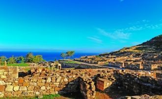 Город хорошо сохранился благодаря тому, 