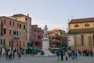 Церковь Санто-Стефано изображена на карт