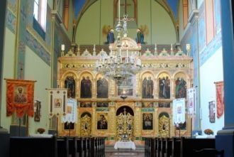 Этот иконостас ранее находился в латинск