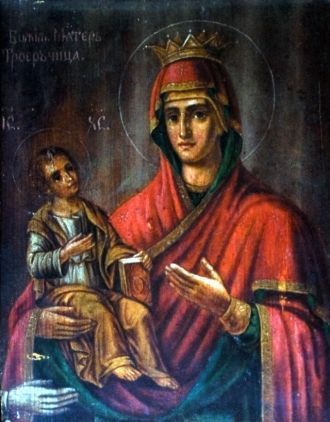 Особо почитаемая икона Божьей Матери «Тр
