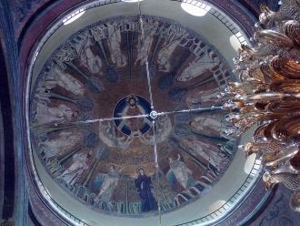 Вознесение Христово (мозаика купола).