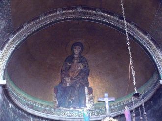 Одигитрия (мозаика апсиды).