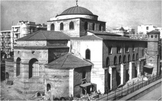 Храм Святой Софии на старой фотографии в