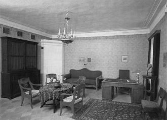 Интерьер кабинета Блока, ХХ век.