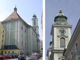 Высота церкви 25 метров, ширина 21 и дли