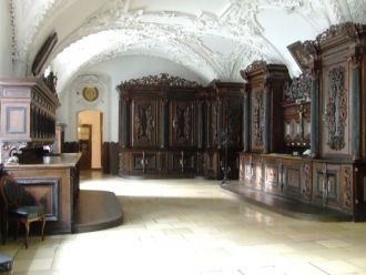 Ризница является жемчужиной барочной фор