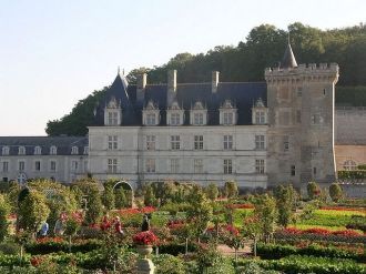 Укрепленная крепость Вилландри на протяж