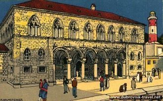 Княжеский дворец в Дубровнике, рисунок X