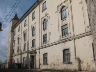 До начала реконструкции Рижского замка н