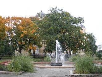 Вид на бульвар Калпака со стороны собора