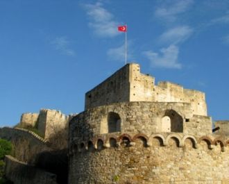 Генуэзская крепость была построена в XIV