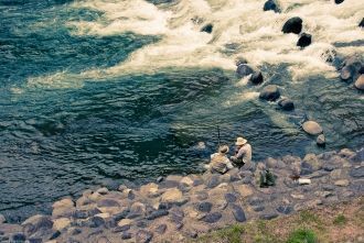 Мотосу - озеро, которое изобразили на ба