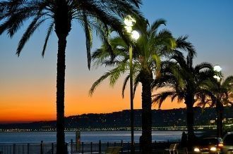 Английская набережная вечером