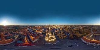 Александро-Невский собор, вид сверху