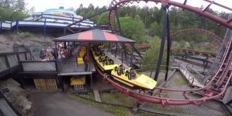 Американские горки представлены наиболее