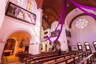 Внутреннее убранство костела