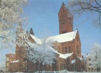 Красный костел, 1980-е гг.