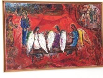 Картины «Авраам и три ангела» — взаимоде