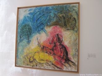 Полотно «Жертвоприношение Исаака», на ко