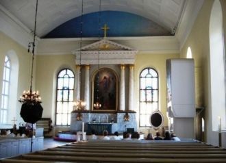 Кафедральный собор Оулу. Под своими свод