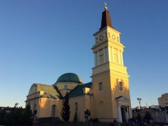 Кафедральный собор Оулу находится в само