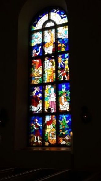 Витражи. Кафедральный собор Оулу.