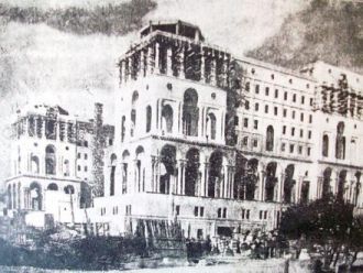 Строительство Дома правительства Азербай
