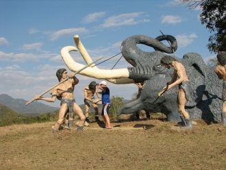 Между грозными тираннозаврами и диплодок