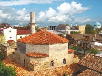 Текие дервишей, вид сверху